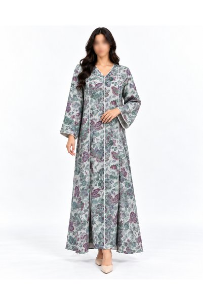 White colour جلابية نسائية
