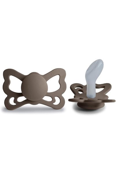 Tenuta Friggiali FRIGG Butterfly Anatomical Silicone Baby Pacifier 6-18M 1-Pa...