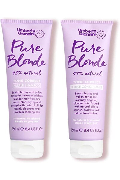 Umberto Giannini Flowerology Shampoo and Conditioner, Vegan and Cruelty-Free ...
