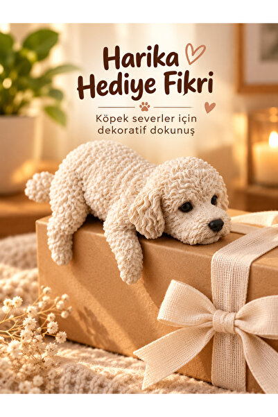 The Vibe Concept Raf Kenarı Sevimli Köpek Poodle Biblosu – Kitaplık, Masa ve ...