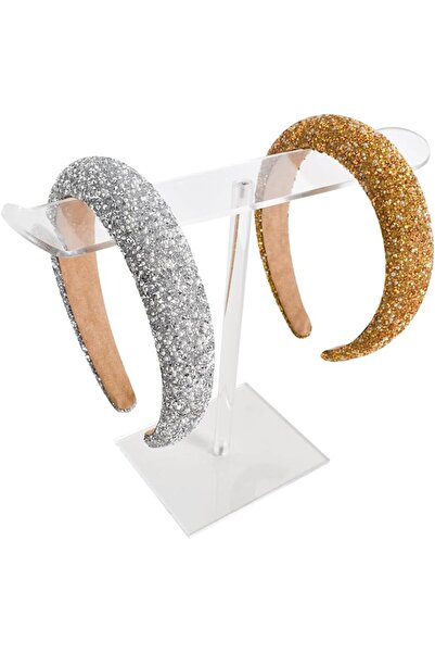 GENERAL Clear Acrylic Headband Holder,Clear Acrylic Heavy Duty Headband Holde...
