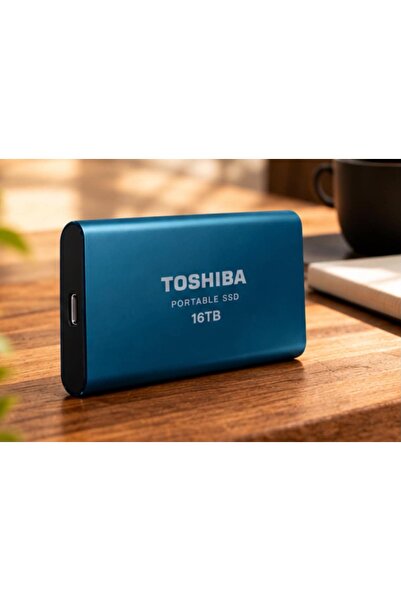 Toshiba Εξωτερικός Σκληρός Δίσκος SSD 16TB (16000GB), Θήκη Αλουμινίου, Φορητό...