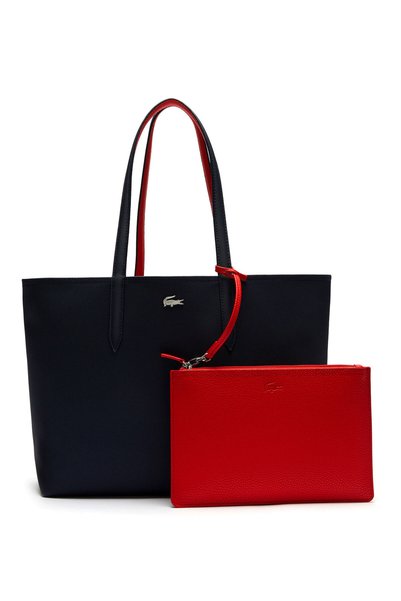 Lacoste Anna Double-Sided Navy Women's Shoulder Bag