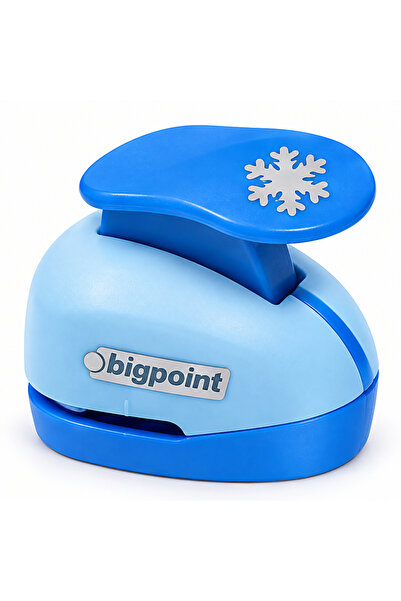 Bigpoint Shaped Hole Puncher 1.6 cm Snowflake