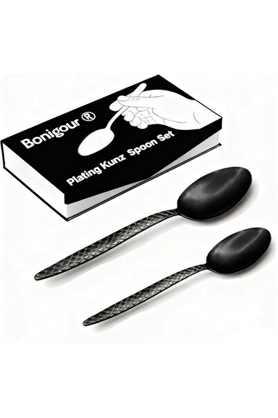 GENERAL Kunz Spoons - 2 Pack Professional Chef Spoon Set for Basting, Plating...