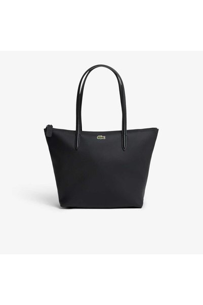 Lacoste Small L.12.12 Women's Black Shoulder Bag