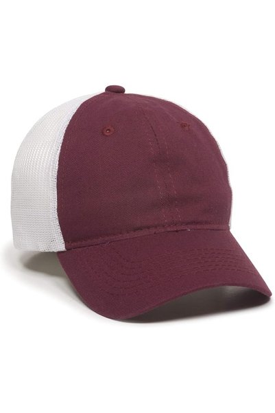 Outdoor Cap قبعة شبكية مغسولة للملابس الرياضية