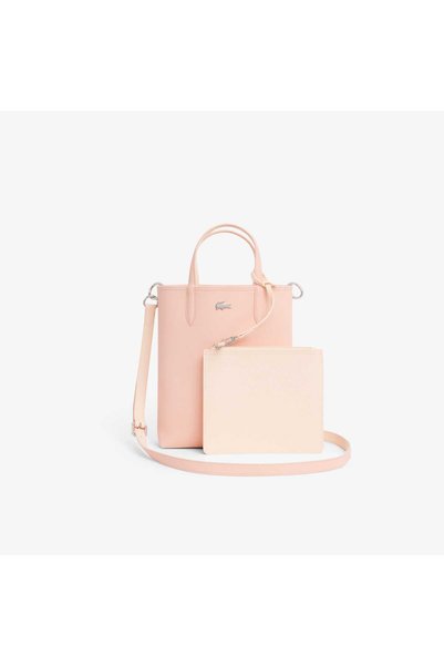 Lacoste Anna Women's Reversible Pink Shoulder Bag