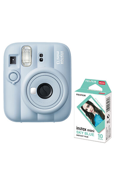 Fujifilm Στιγμιαία Φωτογραφική Μηχανή Instax Mini 13 Frost Blue + Στιγμιαία Φ...