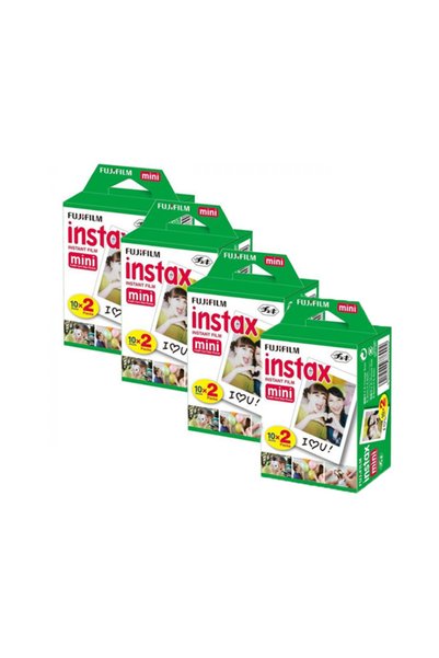 Fujifilm Έγχρωμο Φιλμ Άμεσης Εκτύπωσης Instax Mini 16567828x4 (4x20 Εκθέσεις)...