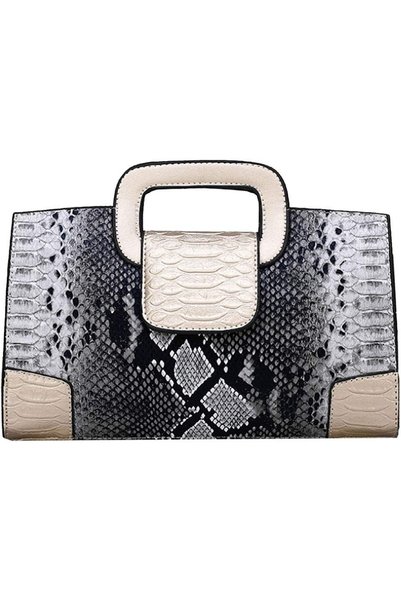 ZLMTAKI ZLMBAGUS Women Vintage Flap Tote Top Handle Satchel Handbags PU Leath...