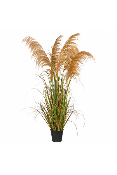 DIGITAL Merchandise Planta Artificială Iarbă Ornamentală, 145 cm, cu 5 Fire, ...
