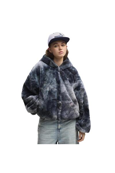 Puma 637142-35 Highloft Fleece Jacket W Women's Jacket Blue