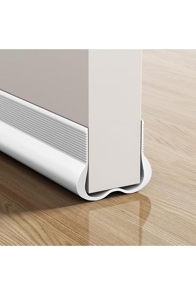 Yelajoy White Door Draft Stopper 36 Inch, Windproof Under Door Seal Strip, Ex...