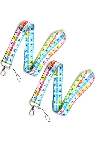 GENERAL 2pcs Strings Lanyards for Id Badges Cell Phone Lanyard,Lanyards for T...