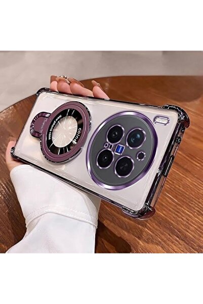 Generic for Vivo X300 Pro 5G Case with Magnetic Ring Stand,[Compatible with M...