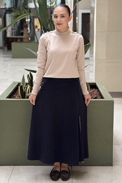sentez giyim Sentez Nuve Pocket Zippered Skirt
