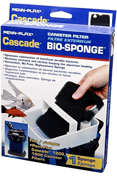 Penn Plax Penn-Plax Cascade 700/1000 GPH Canister Filter Aquarium Bio Sponge ...