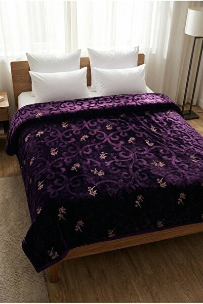 Merinos Pırıltı Embossed Double Blanket 200X240 cm