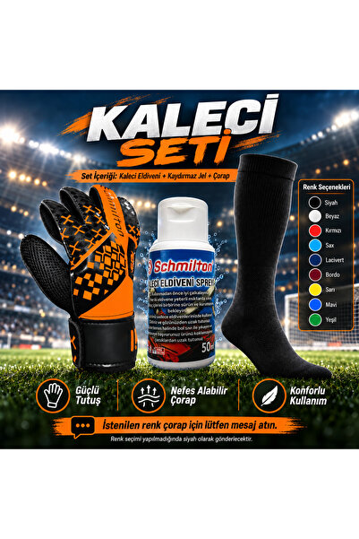 SCHMILTON Kaleci Seti , Kaleci Eldiveni , Kaleci Spreyi ve Çorap