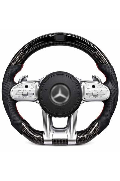 autogp Mercedes amg 2018 direksiyon simidi ledli karbon f1 vites+cruze contro...