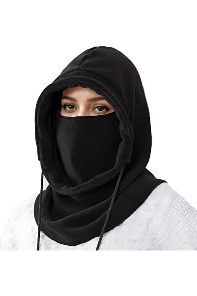 Tazweeq Windproof Winter Face Mask Balaclava, Adjustable Drawstring Knitted H...