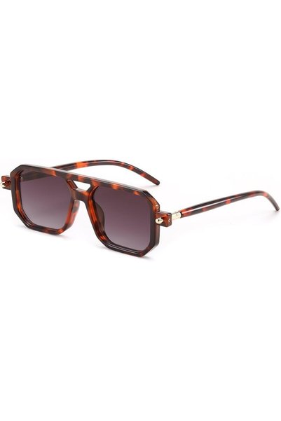 FEISEDY Vintage Square Pilot Sunglasses Women Men Retro Stylish Frame UV400 S...