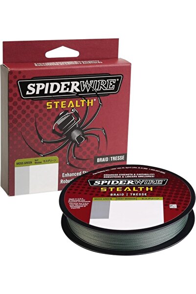 Spiderwire Ul.Cast خيط سبايدر وير SCS50G-300 ستيلث، 300 ياردة/50 رطل، أخضر موس