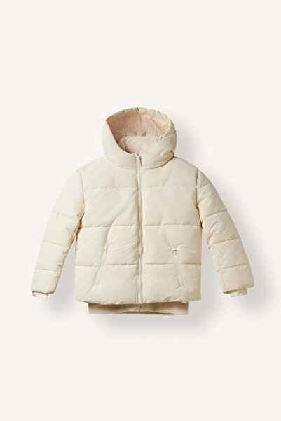 DeFacto Hooded Inflatable Coat for Girls I1294A826Wn