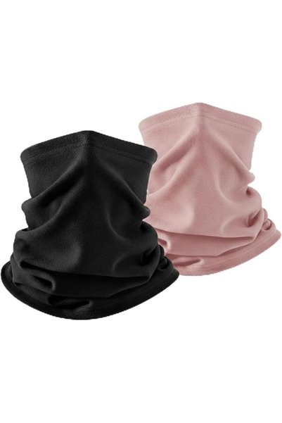TERRIFI Kids Winter Neck Gaiter, Fleece Windproof Face Scarf for Outdoor