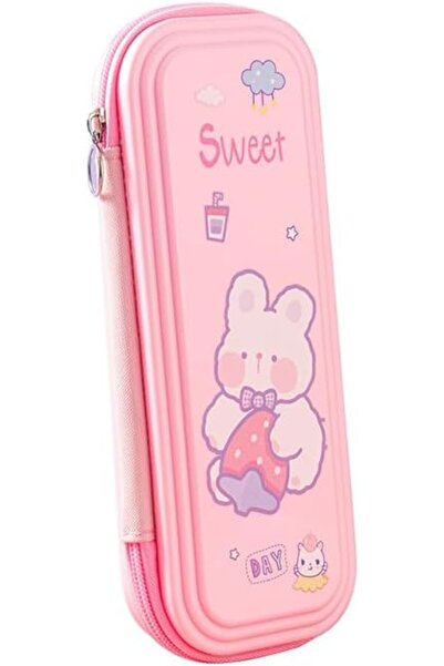 STAR BABiES Pencil Case, Cute Large Capacity Pen Box for Girls, Stationery Ba...