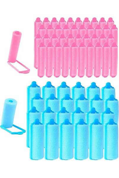 TERRIFI 48Pcs Foam Hair Rollers - Sponge Rollers for Heatless Hair Curler for...