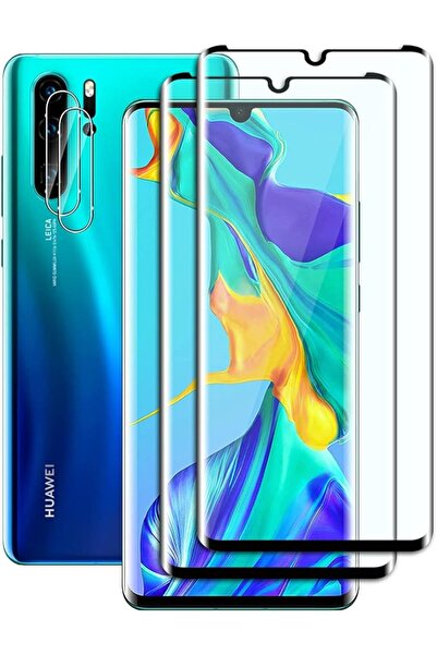 GENERAL Tempered Glass Compatible with Huawei P30 Pro,3D Full Screen Protecti...