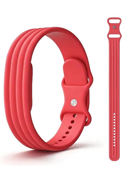 GENERAL حزام سيليكون لـ Fitbit Air، حزام رياضي قابل للتنفس