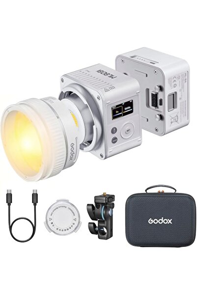 Godox ML80Bi LED Video Light Bi-Color, 100W 2800K-6500K, 29600Lux@1m CRI96+ T...