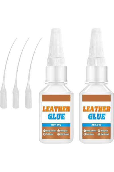 KASTWAVE غراء إصلاح الجلود - لاصق سريع الجفاف، غراء شفاف فائق القوة لإصلاح ال...
