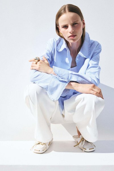 H&M Cotton poplin shirt