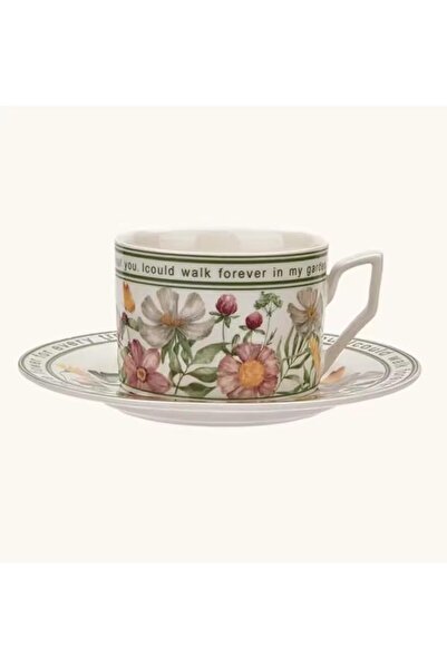 Generic French Vintage Afternoon Tea Cups, Light Luxury Floral Ceramic Mug & ...