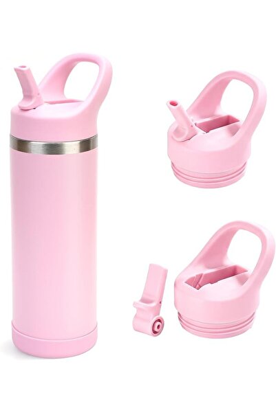 GENERAL Cafezi 12oz Kids Water Bottle with Straw Lid, Stainless Steel Vacuum ...