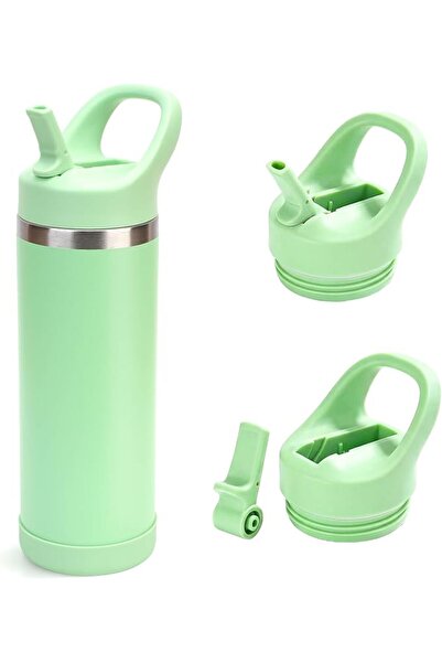 GENERAL Cafezi 12oz Kids Water Bottle with Straw Lid, Stainless Steel Vacuum ...