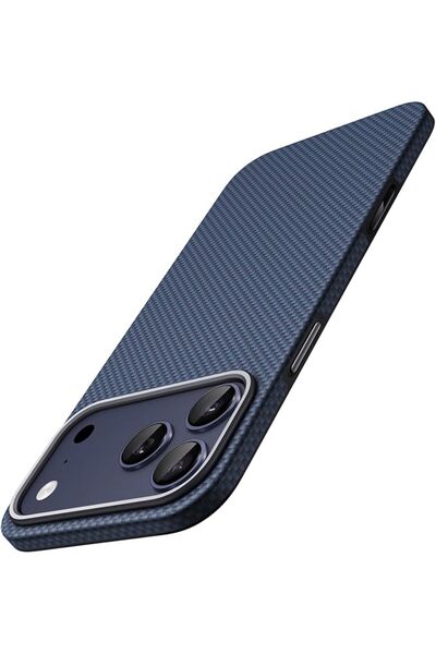 JETech Ultra Slim Aramid Fiber Case for iPhone 17e/16e, Black