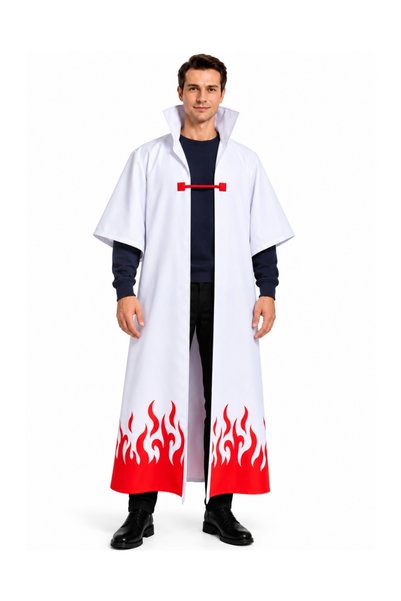 Kostüm Sarayı Minato Namikaze Cosplay Cloak Adult