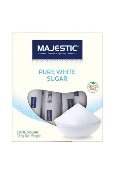 Majestic White Sugar Sticks 350 g x 24