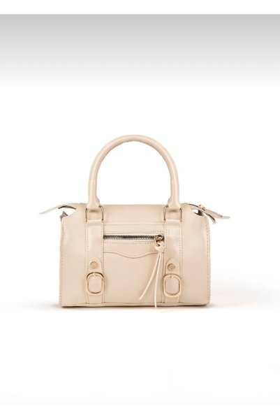 Arvelia Buckle Detailed Zippered Shoulder and Crossbody Bag
