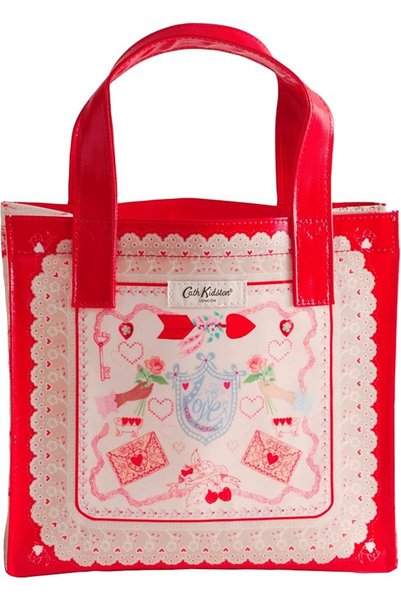 CATH KIDSTON Small Bookbag SML BB VALENTINES, W76356, Red