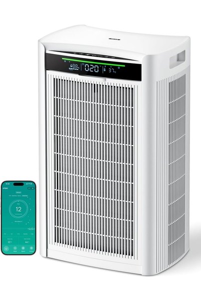 AIRTOK Air Purifier for Home Large Room up to 4450 Ft², Smart WiFi Air Purifi...