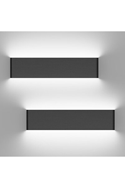 Generic أضواء حائط عصرية، شمعدان حائط طويل باللون الأسود، أضواء زينة بطول 40 ...