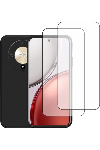 GENERAL 1+2pcs Case Compatible with Honor x9 D Case Cover & (2Pcs) Screen Pro...