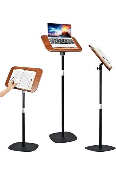 Generic Floor Standing Book Stand, Foldable Book Holder for Reading with Page...