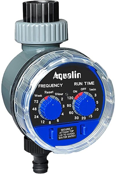Aqualin Garden Watering Timer Ball Valve Automatic Electronic Water Timer Hom...